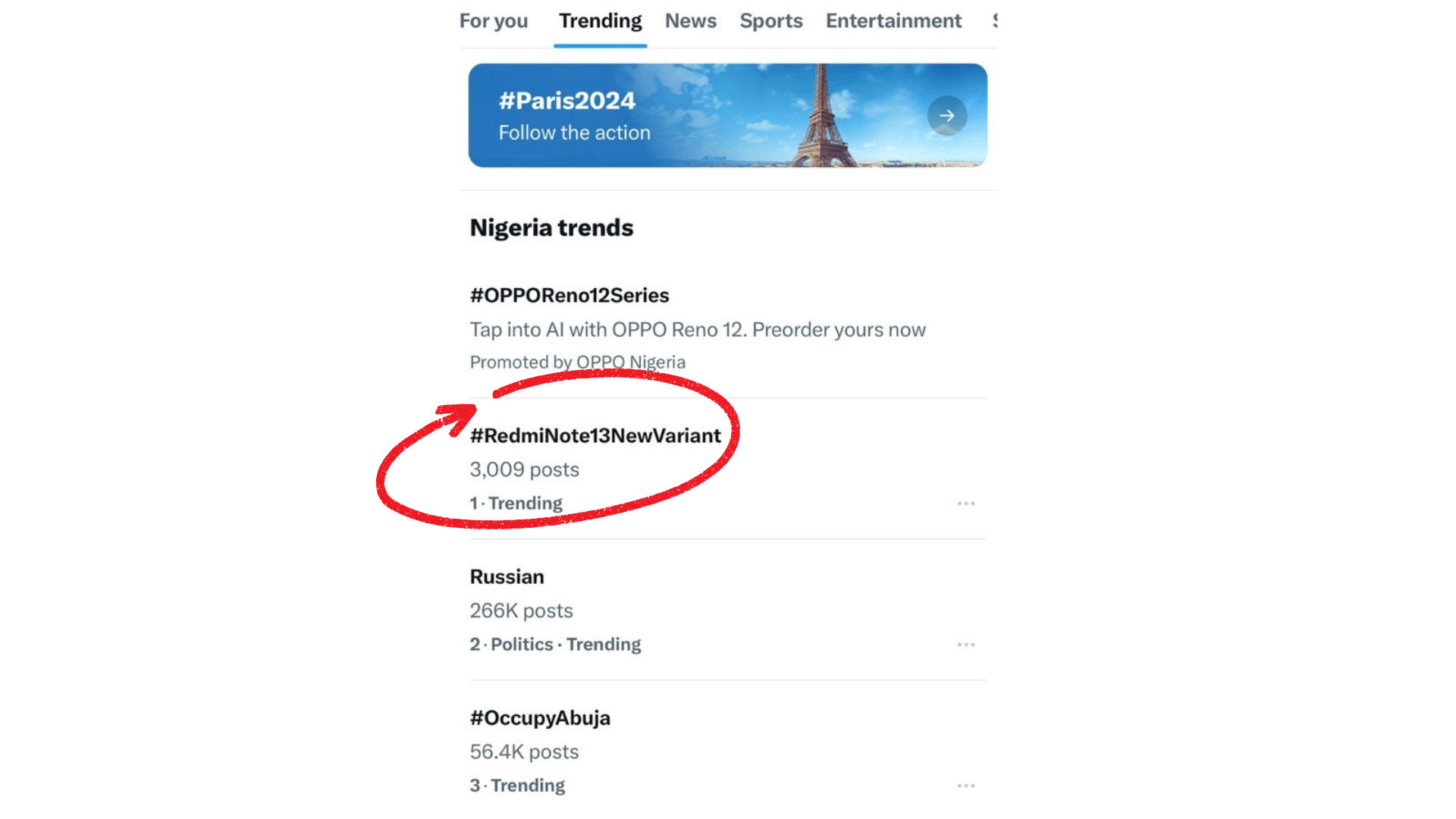 REDMI NOTE 13 VARIANT