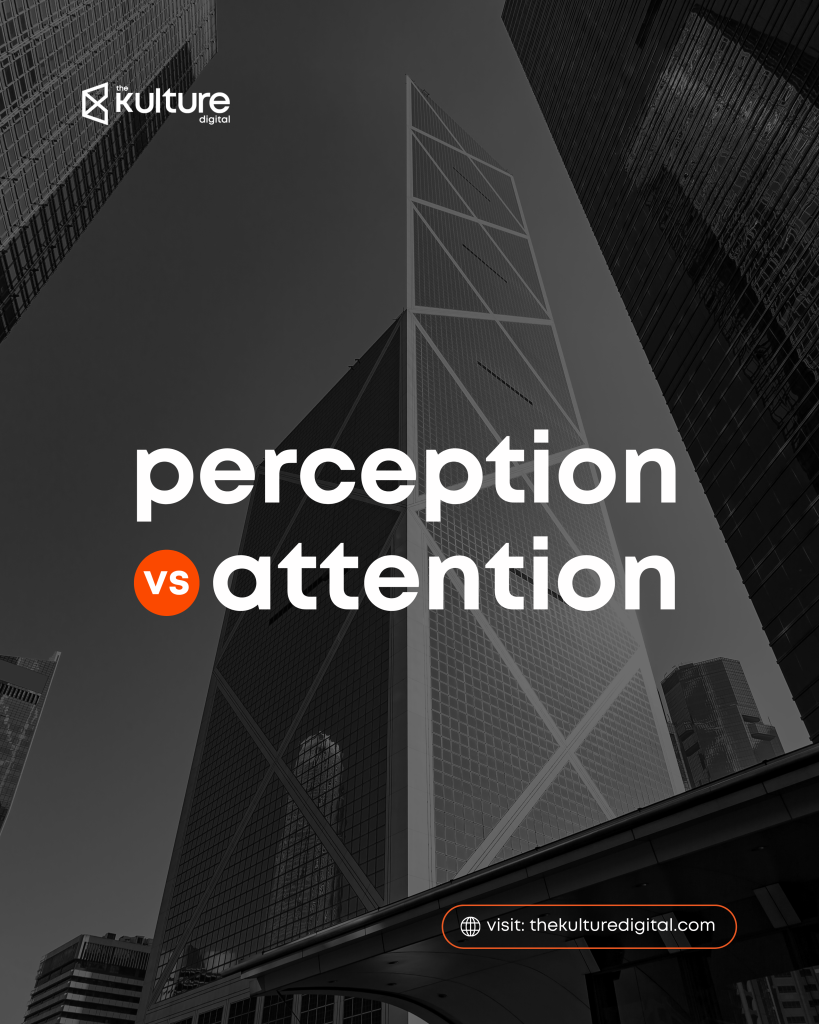 perception vs attention